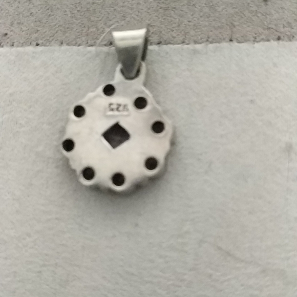 Sterling Silver Amethyst Pendant - Picture 3 of 4